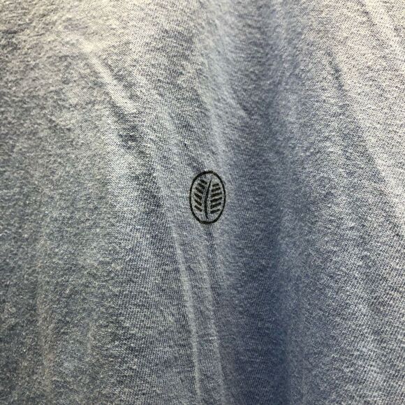 Cubavera Size 2XL (XXL) Light Blue Tropical Print T-Shirt - Picture 4 of 5